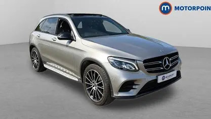 Begagnad Mercedes GLC250 AMG Line Premium 211 HK (155 kW) 2018 Silver Kombi