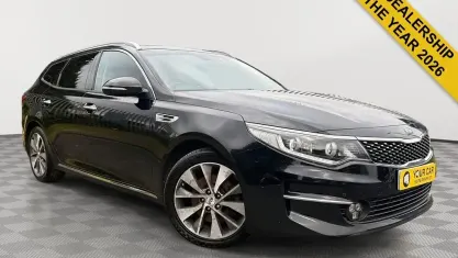 Used Kia Optima 141 HP (103 kW) 2017 Black Estate