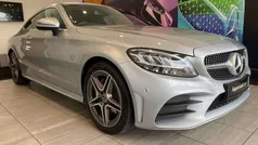 Silver Used 2022 Mercedes C200 AMG line Coupe | £24,250 (Fair price)