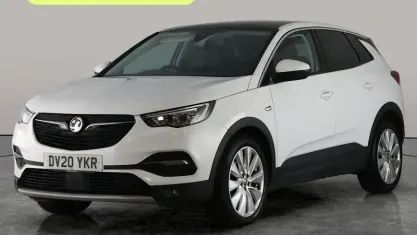 Used Vauxhall Grandland X Elite 131 HP (96 kW) 2020 White SUV