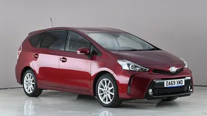 Used Toyota Prius+ 136 HP (100 kW) 2020 Red MPV
