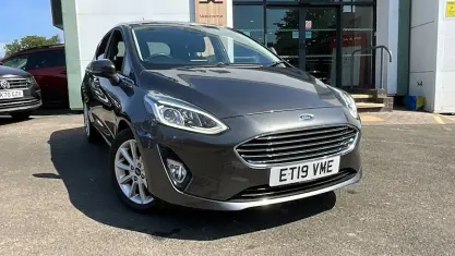 Used Ford Fiesta Titanium 101 HP (74 kW) 2019 Grey Hatchback