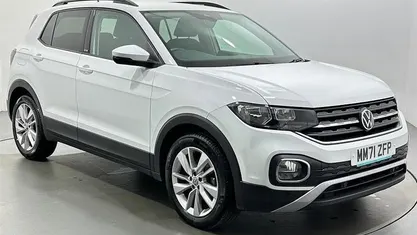 Used VW T-Cross Active 110 HP (80 kW) 2021 White SUV