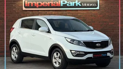 Used Kia Sportage 116 HP (85 kW) 2015 White SUV