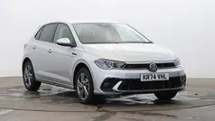 Silver Used 2024 VW Polo R-line Hatchback | £21,617 (Fair price)