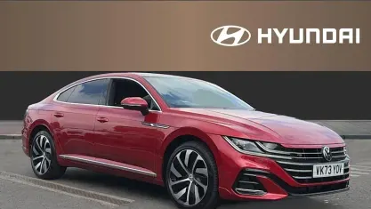 Used VW Arteon R-line 218 HP (160 kW) 2023 Red Hatchback