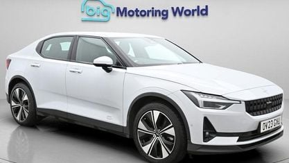 Begagnad Polestar 2 Long Range Single Motor 169 kW (231 HK) 2022 Silver Halvkombi