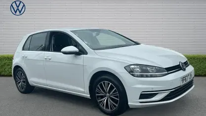 Second-hand VW Golf VII SE 125 CP (91 kW) 2017 Alb Hatchback