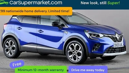 Used Renault Captur Techno 143 HP (105 kW) 2023 Blue/black SUV