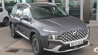 Used Hyundai Santa Fe Premium 230 HP (169 kW) 2022 Blue SUV