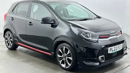 Used Kia Picanto GT-Line 67 HP (49 kW) 2023 Black Hatchback