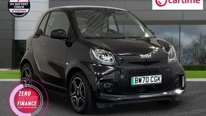 Used Smart ForTwo Coupé Premium 60 kW (82 HP) 2021 Black Hatchback