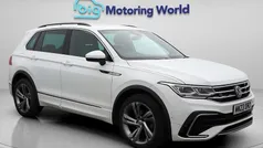 White Used 2023 VW Tiguan R-line Edition SUV | £25,900 (Fair price)