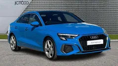 Blue Used 2020 Audi A3 S-Line Sedan | £18,407 (Fair price)