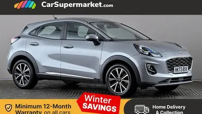 Silver Used 2023 Ford Puma Titanium Hatchback | £15,597 (Good price)