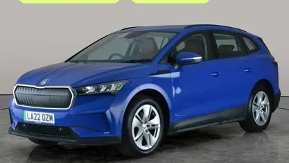 Used Skoda Enyaq iV ecoSuite 131 kW (179 HP) 2022 Blue SUV