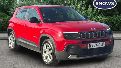 Used Jeep Avenger Altitude 101 HP (74 kW) 2024 Red SUV