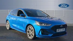 Blue Used 2023 Ford Focus ST-Line Hatchback | £16,887 (Fair price)
