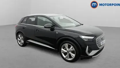 Used Audi Q4 e-tron S-Line 150 kW (204 HP) 2023 Black SUV