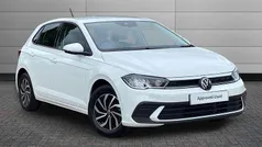 Pure white Used 2023 VW Polo Life Hatchback | £16,650 (Fair price)