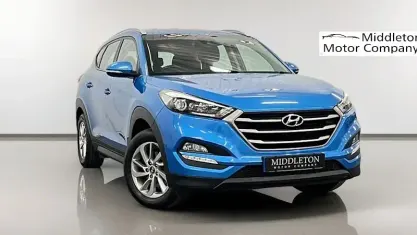 Used Hyundai Tucson SE 116 HP (85 kW) 2016 Blue SUV