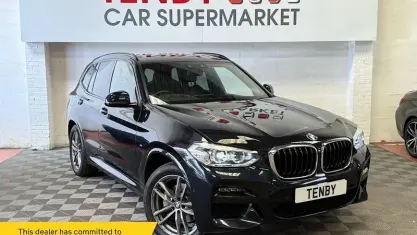 Used BMW X3 M Sport 190 HP (139 kW) 2020 Black SUV