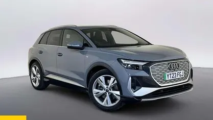 Used Audi Q4 e-tron S-Line 150 kW (204 HP) 2023 Grey SUV