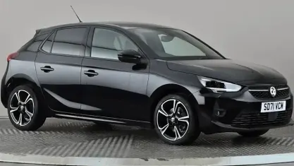 Used Vauxhall Corsa SRi 101 HP (74 kW) 2021 Black Hatchback