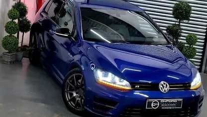Begagnad VW Golf VII R 400 HK (294 kW) 2016 Blå Halvkombi