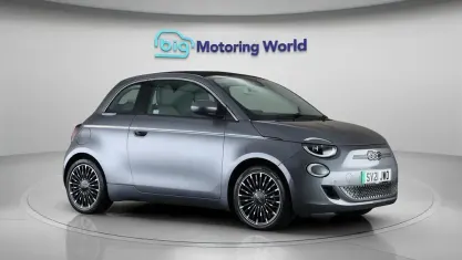 Used Fiat 500e La Prima 86 kW (118 HP) 2021 Grey Cabriolet