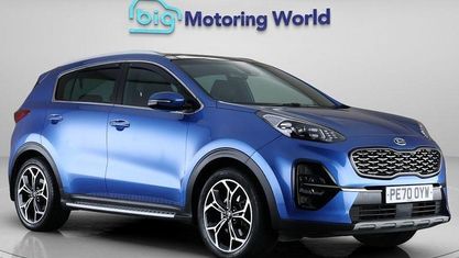 Używany Kia Sportage GT-Line S 136 KM (100 kW) 2020 Niebieski SUV