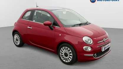 Used Fiat 500 Lounge 69 HP (50 kW) 2018 Red Hatchback