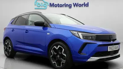 Used Vauxhall Grandland X Ultimate 131 HP (96 kW) 2023 Blue SUV