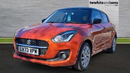 Begagnad Suzuki Swift SZ-T 83 HK (61 kW) 2023 Orange Halvkombi