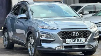 Used Hyundai Kona Premium 177 HP (130 kW) 2018 Silver SUV