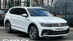 White Used 2021 VW Tiguan Allspace R-line SUV | £30,522 (Fair price)