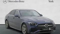 Blue Used 2024 Mercedes C200 AMG line Sedan | £32,500 (Fair price)