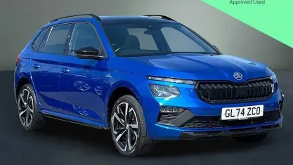 Usata Skoda Kamiq Monte Carlo 116 CV (85 kW) 2024 Blu SUV