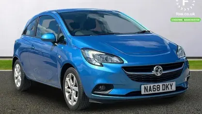 Used Vauxhall Corsa 75 HP (55 kW) 2018 Blue Hatchback