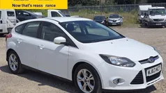 White Used 2013 Ford Focus Zetec Hatchback | £3,480 (Fair price)