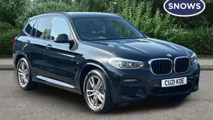 Used BMW X3 M Sport 190 HP (139 kW) 2021 Black SUV