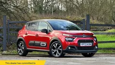 Red Used 2022 Citroën C3 Shine Hatchback | £8,975 (Fair price)