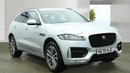 Używany Jaguar F-Pace R-Sport 180 KM (132 kW) 2020 Srebrny SUV