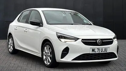 Used Vauxhall Corsa 75 HP (55 kW) 2021 White Hatchback