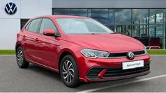 Kings red premium metallic Used 2023 VW Polo Life Hatchback | £18,763 (Fair price)