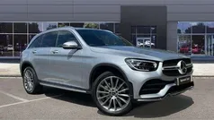Silver Used 2022 Mercedes GLC300e AMG Line Premium SUV | £36,000 (Fair price)
