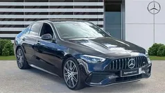 Black Used 2024 Mercedes C43 AMG Premium Plus Sedan | £48,945 (Fair price)