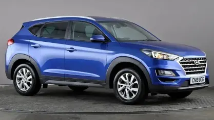Second-hand Hyundai Tucson SE 132 CP (97 kW) 2019 Albastru SUV