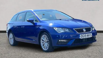 Używany Seat Leon SE Dynamic 116 KM (85 kW) 2019 Niebieski Kombi