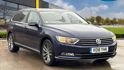 Blue Used 2018 VW Passat GT Estate | £10,495 (Good price)
